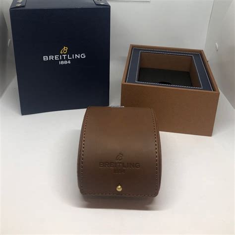 scatola porta orologio breitling